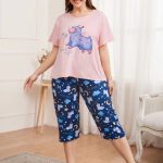 بجامة حريمي برمودا - كود 2009