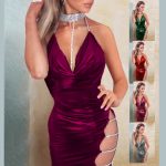 لانجري جلد ديسكو مثير - كود 0010