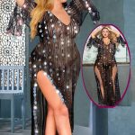 عبايه رقص طويله - الكود 0345