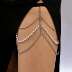 سلسله فخد خرز لولي - كود 4003