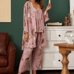 بيجامه بالروب حريمي - كود 2367