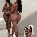 لانجري شبك مثير - كود 2471