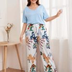 بيجامه نسائيه صيفي - كود 4391