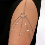 سلسه فخذ علي شكل قلب مثيره - كود 4028