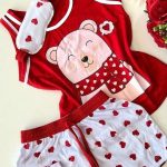 بجامة شورت للعروسه - كود 1067