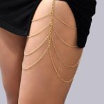 خلخال للفخد ٤ طبقات بالون الدهبي - كود 4032