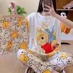 بيجامه حريمي 3 قطع - كود 4941