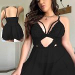 لانجري اسود شفاف - كود 97