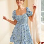 فستان قصير للبيت - كود 1824