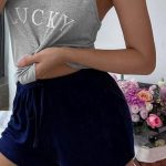 بيجامه شورت حريمي - كود 1846