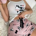 بيجامه شورت نسائي - كود 4629