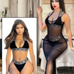 بكيني بالكاش شفاف - كود 658