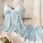 بجامه شورت نسائي - كود Z910