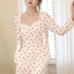 بجامه شورت للعرايس بالروب - كود 041