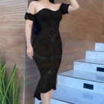 فستان طويل مثير - كود 1088