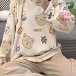 بجامه نسائي شتوي - كود 109