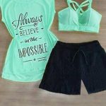 بجامه شورت 3 قطع حريمي - كود 1103