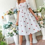 فستان نص كم - كود 117