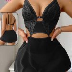 لانجري قصير شفاف - كود 117