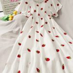 فستان طويل ابيض - كود 175