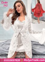 قميص نوم بالروب - كود 242