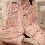 بيجامه حريمي للعروسه شتوي - كود 3299