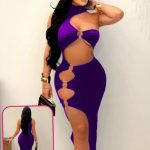 فستان مثير طويل - كود 349