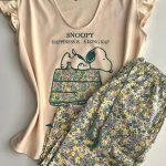 بجامه قطن حريمي كت - 3504