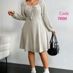 دريس شتوي قصير - كود 7000