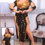 عبايه رقص شرقي - كود 7060