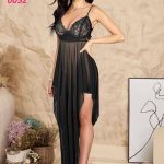 لانجري شفاف بتفاصيل رائعة - كود 0052