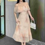 فستان طويل حماله - كود 0117