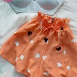 توب وشورت حريمي - كود 0309