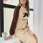 كاش بيتي شتوي قطيفه ربو - كود 045