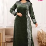 عبايه قطيفه شتوي حريمي - كود 1005