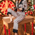 بيجامه نسائيه نعومة القماش - كود Z1035