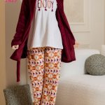 ترنج 3 قطع حريمي - كود 1417