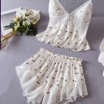 بيجامه للعروسه شورت - كود 1500