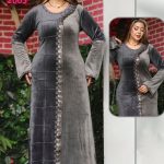 عبايه نسائي شتوي دافئه - كود 2003