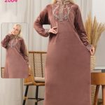 عباية شتوية بيتي بتفاصيل راقية - كود 2004