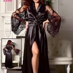 روب راقي وناعم طويل للعرايس - كود 2100