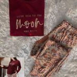 بيجامه حريمي كيرفي شتوي - كود 3004