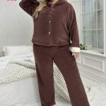 بيجامة شتوية حريمي فاخرة ودافئة - كود 332