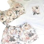 شورت حريمي قطن بألوان عصرية - كود 410