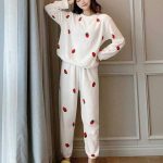 بيجامه فرولة فرو حريمي - كود 5020