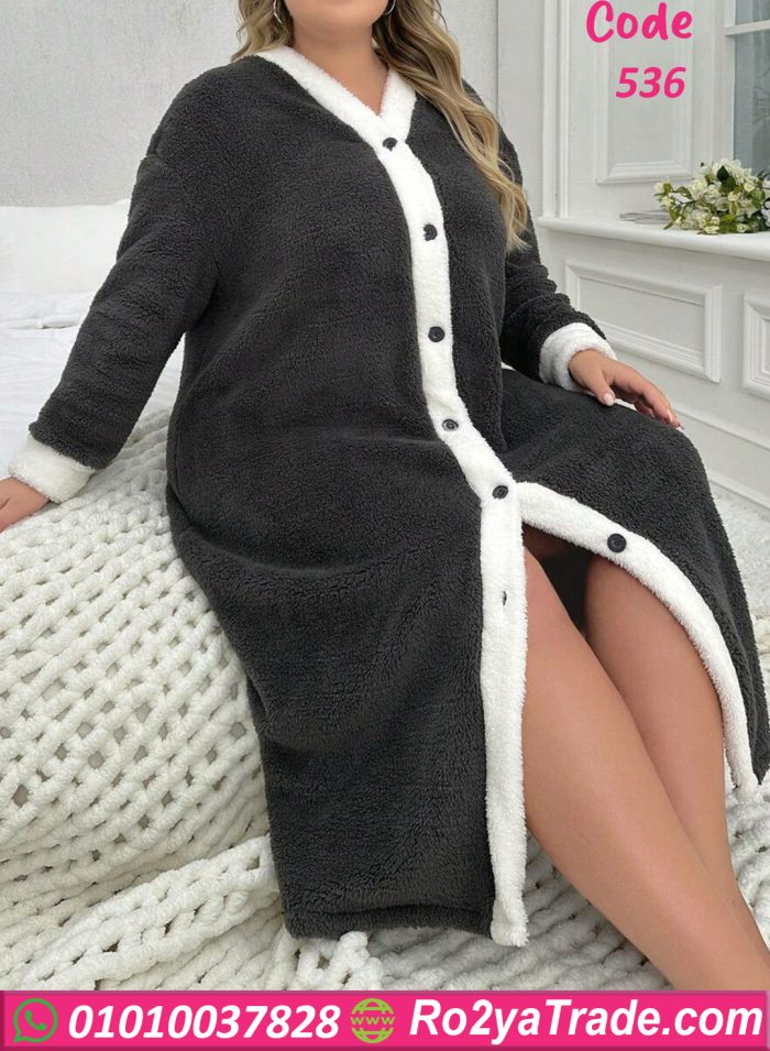 ⁦كاش طويل فرو للعرايس - كود 536⁩ - الصورة ⁦4⁩