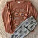 ترنج قطيفه يدفي حريمي - كود 5693