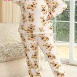 بيجامه حريمي بيتي شتوي - كود 575