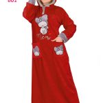 جلابيه قطيفه طويله حريمي - كود 601