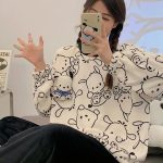 بيجامه حريمي قطيفه - كود 608